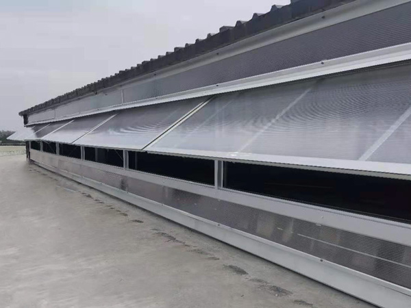 側(cè)開型電動采光排煙天窗